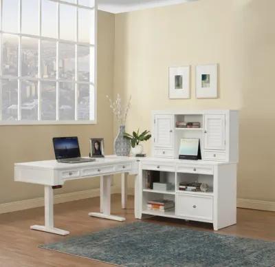 Boca Lift Desk With Credenza And Corner Table