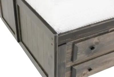 Laguna Full Roomsaver Bed - Rustic Grey