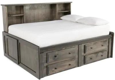 Laguna Full Roomsaver Bed - Rustic Grey