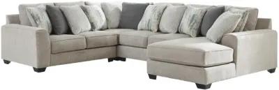 Jolie 4 Piece Modular Sectional - Right Chaise