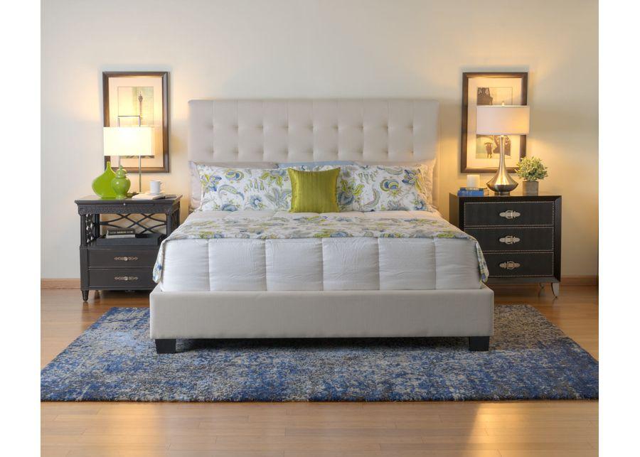 Harlow Queen Bed - Sand