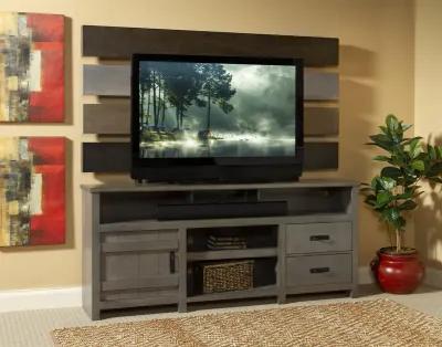 Descanso Media Console With Back Panel