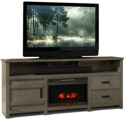 Descanso Fireplace Media Console