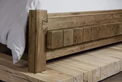 Gable Ridge King Bed - Natural