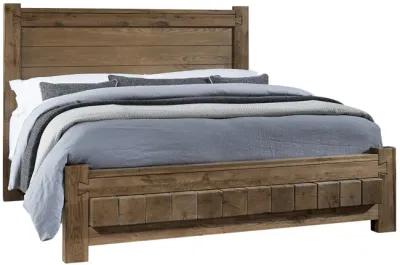 Gable Ridge King Bed - Natural