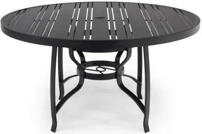 Tri-Slat 54  Rd Dining Table