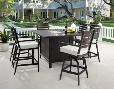 Adeline 5 Piece Fire Table Set 