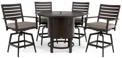 Adeline 5 Piece Fire Table Set 