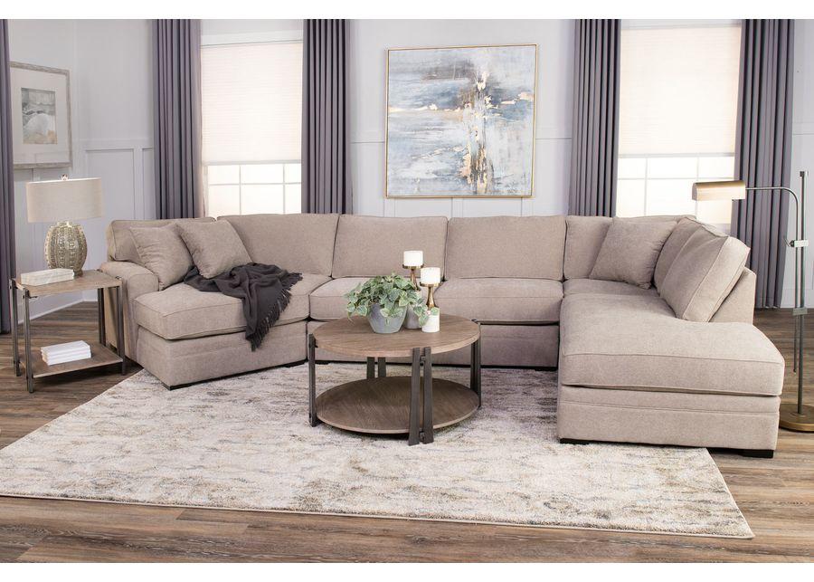 Aries 3 Piece Modular Sectional - Right Chaise