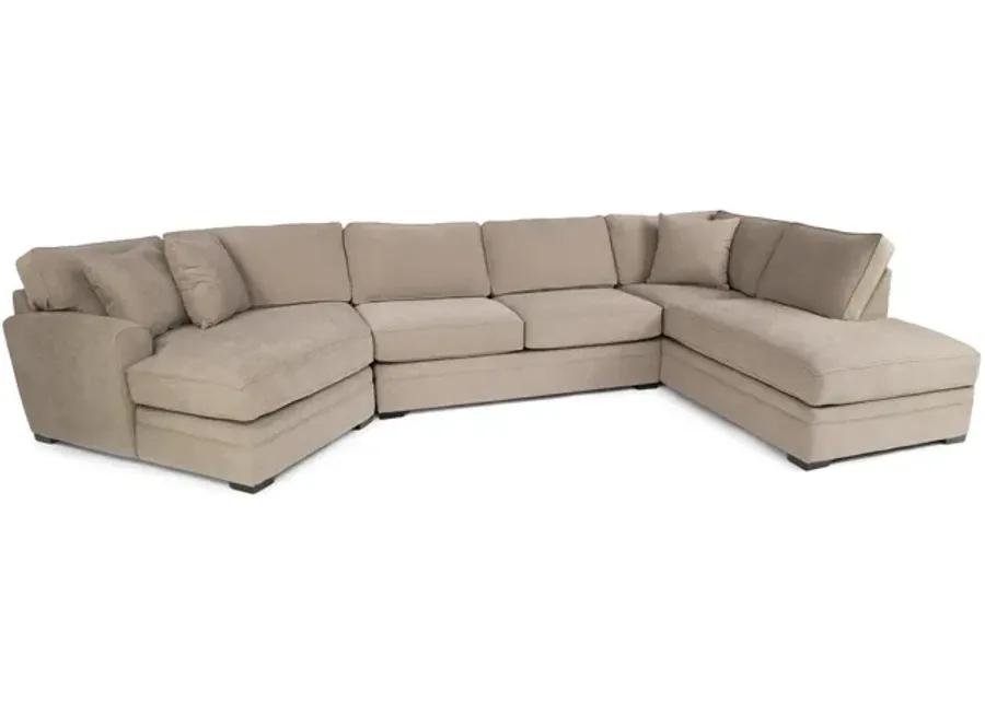 Aries 3 Piece Modular Sectional - Right Chaise