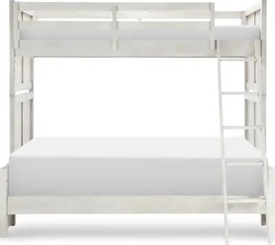 Bay Lake T F Bunk Bed - White