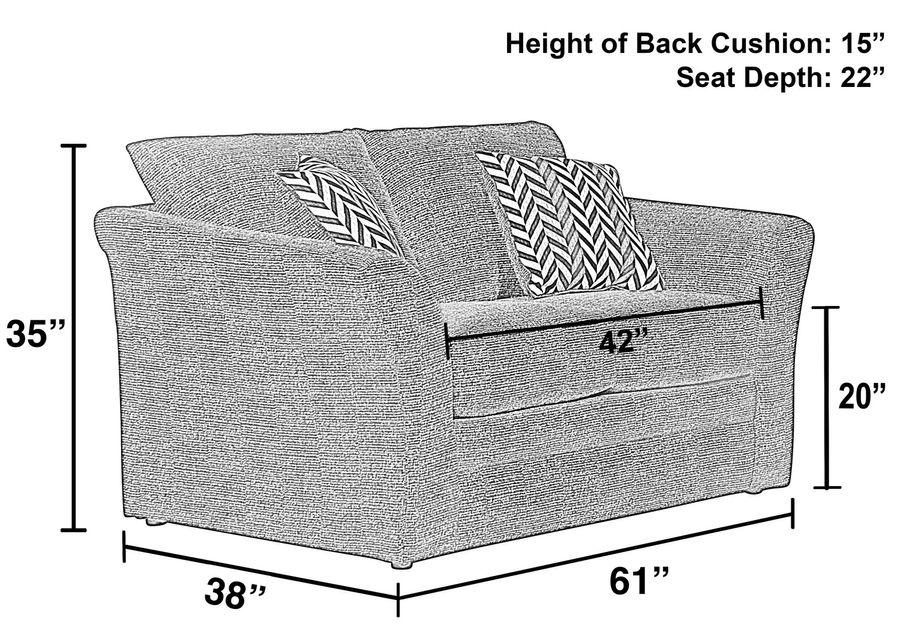 Landon Sofa   Loveseat Set