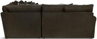 Hubble 2 Piece Sectional - Noir Left Loveseat