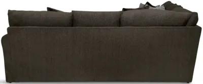 Hubble 2 Piece Sectional - Noir Left Loveseat