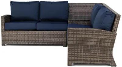 Metro 3 Piece Sectional - Driftwood Weave