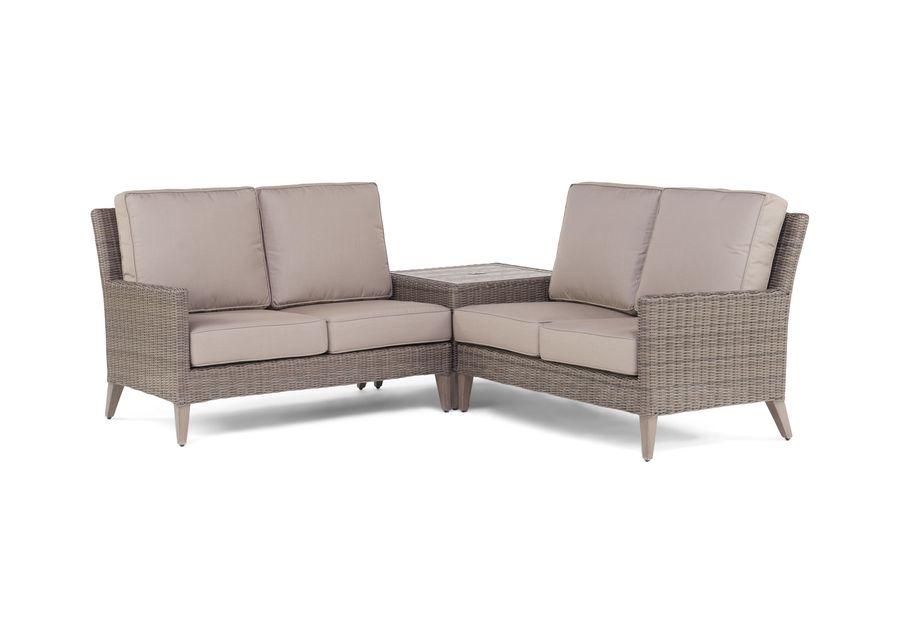 Pinehurst 3 Piece Woven Sectional 