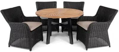 Cebu And Wendy 5 Piece Patio Dining Set