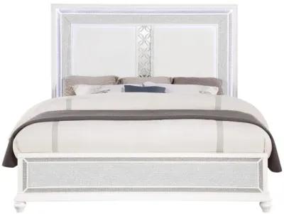 Shimmer King Upholstered Bed