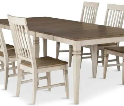 Beacon Leg Table With 4 Chairs