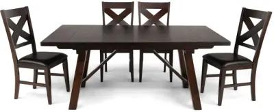 Sheridan II Dining Table With 4 Dining Chairs