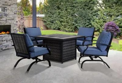 Weston 5 Piece Fire Table Group