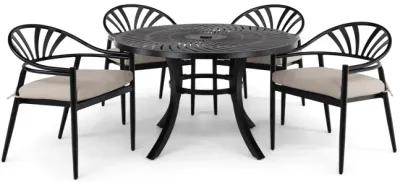 Wind 5 Piece Patio Dining Group