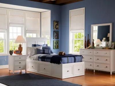 Sophia Full 6 Drawer Storage Bed Bedroom Suite