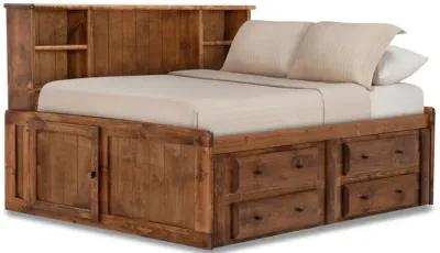 Laguna Full Roomsaver Bed - American Chestnut