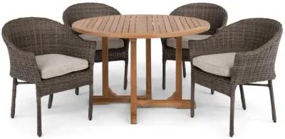 Birch Cove London 5 Piece Patio Dining Set