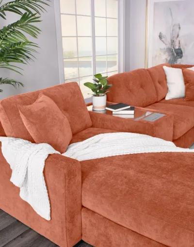 ModularOne 7 Piece Sectional - Cantaloupe