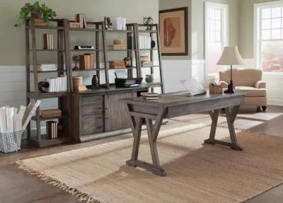 Stonebrook Credenza With Hutch And 2 Piers