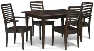 Casual Comfort Leg Table With 4 Side Chairs And 2 Arm Chairs