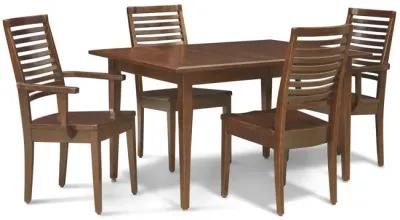 Eagle Mountain Extension Table And 4 Cardis Chairs - Cherry