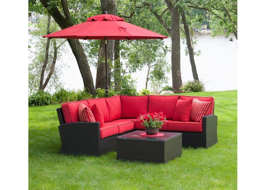 Metro 3 Piece Patio Sectional