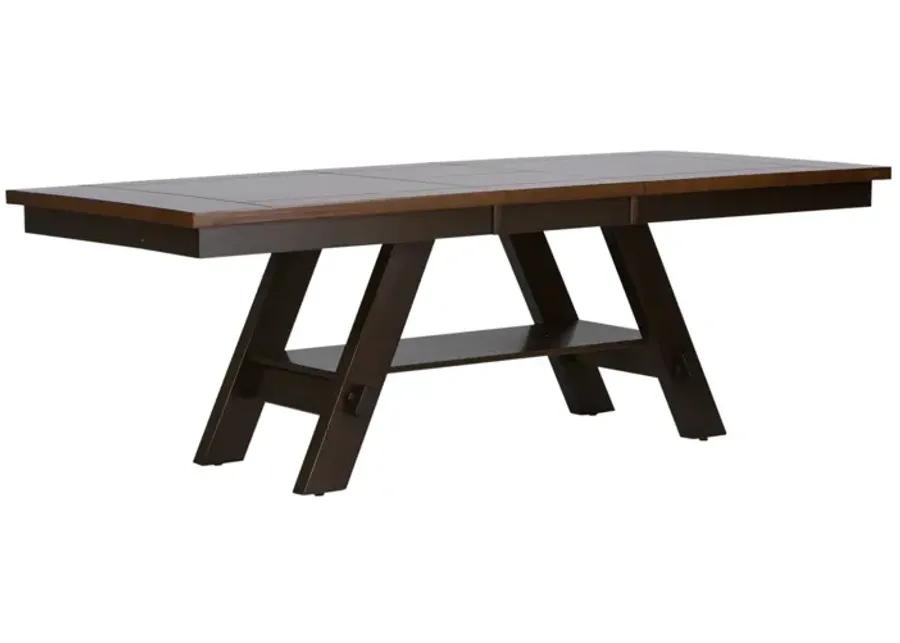 7 PIECE RECTANGULAR TABLE SET - LAWSON