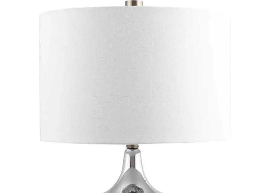 COMO SILVER TABLE LAMP