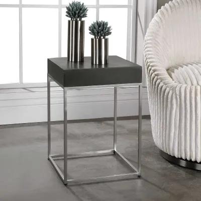 JASE BLACK ACCENT TABLE