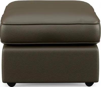 Flexsteel Vail Dark Brown Ottoman