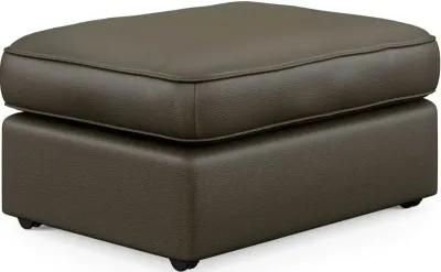 Flexsteel Vail Dark Brown Ottoman