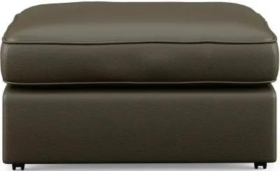 Flexsteel Vail Dark Brown Ottoman