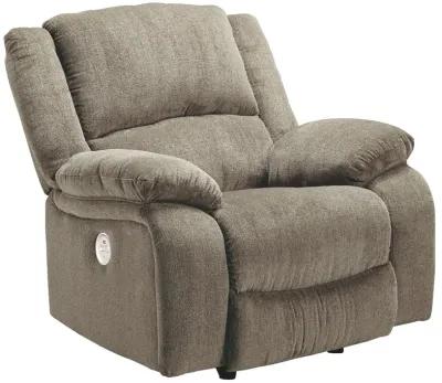 Draycoll Pewter Power Rocker Recliner