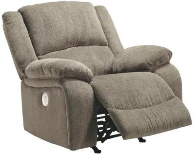 Draycoll Pewter Power Rocker Recliner