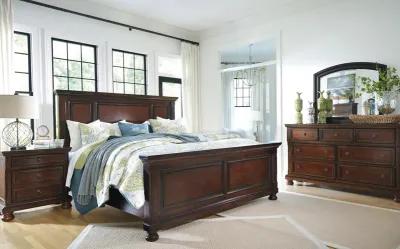 Ashley Porter Dresser & Mirror Rustic Brown Millennium