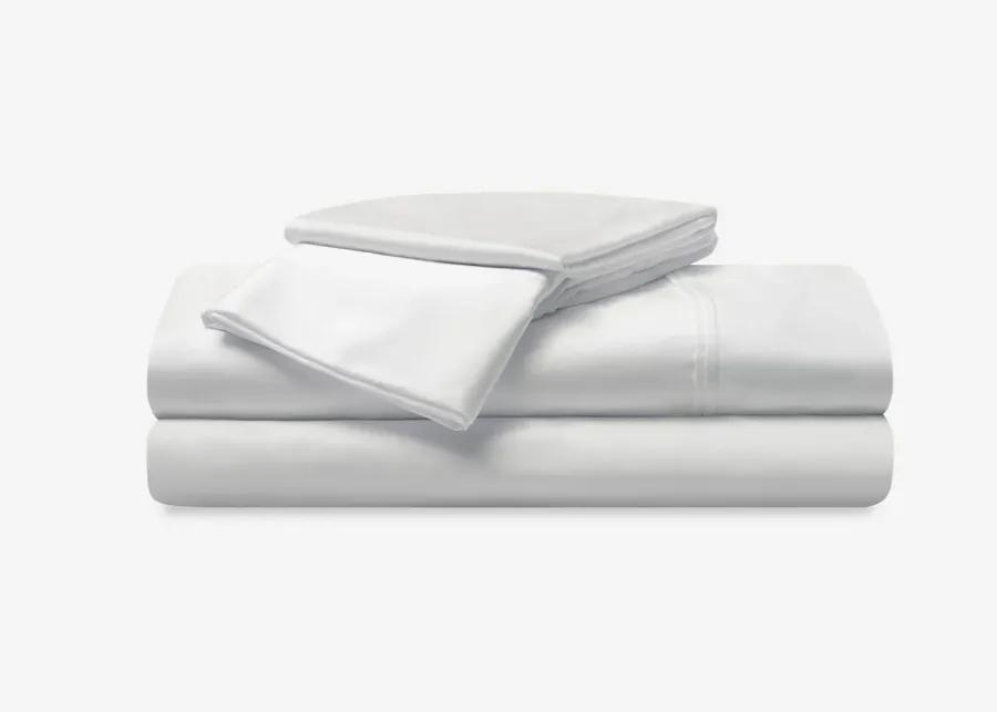 TWIN XL BRIGHT WHITE HYPER COTTON SHEET SET