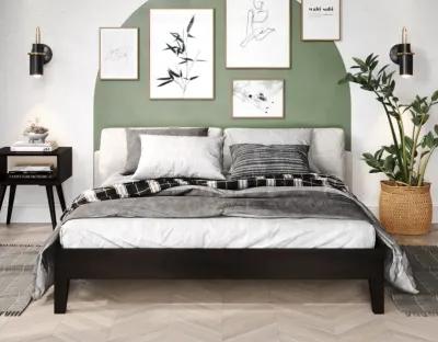 Steve Silver Nix Queen Platform Bed Black