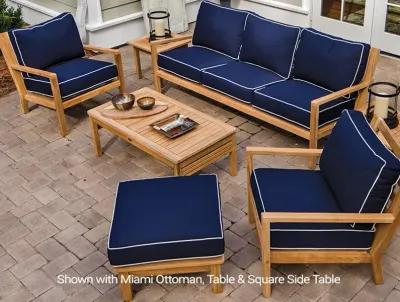 Royal Teak Coastal Outdoor Three-Seater Sofa