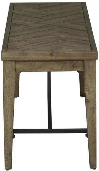 Liberty Furniture Horizons Rustic Caramel Bench