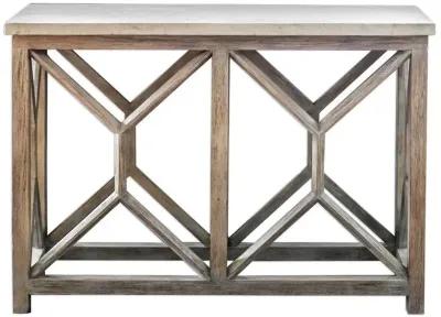 CATALI IVORY CONSOLE TABLE