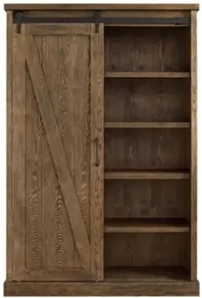 Martin Furniture Avondale Weathered Oak Bookcase