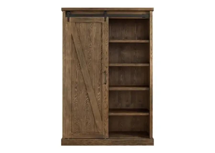 AVONDALE WEATHERED OAK BOOKCASE